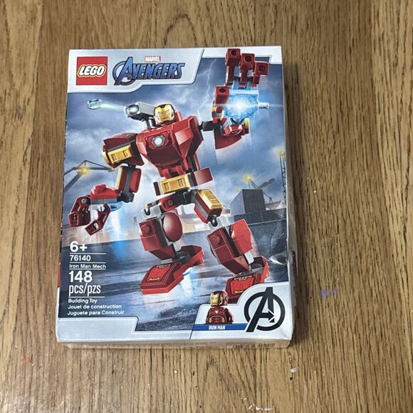 LEGO Marvel Avengers Iron Man Mech 76140 NEW Box RETIRED - Picture 1 of 6
